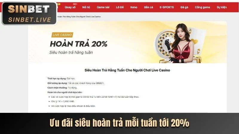 Thưởng nạp tiền cho game slot 23win01